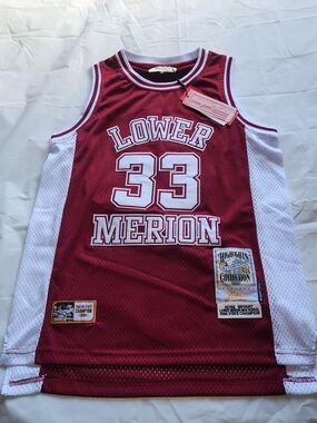 Lower Merion KOBE BRYANT #33 Maroon Basketball Jersey -